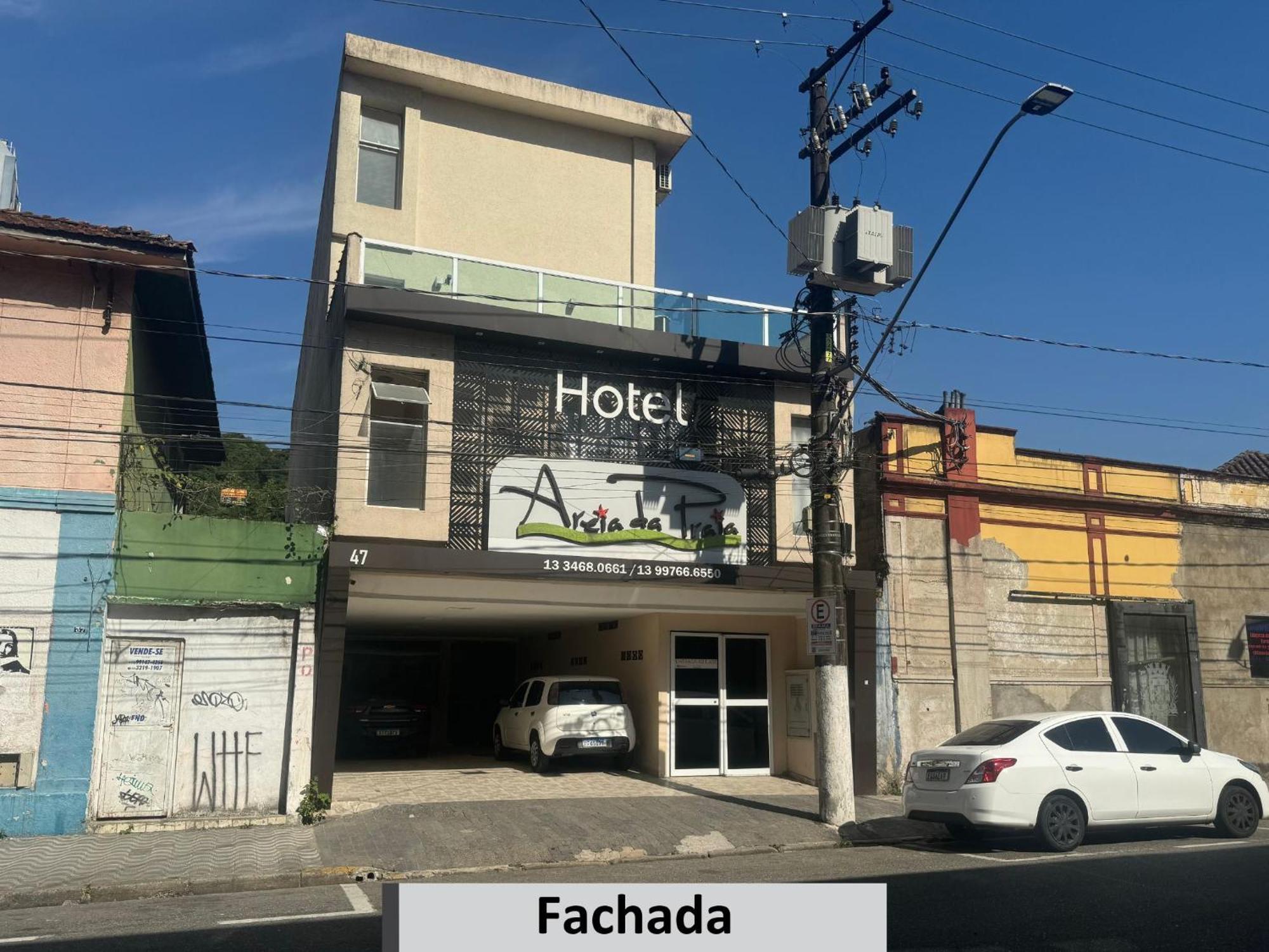 Hotel E Pousada Areia Da Praia São Vicente Exterior photo